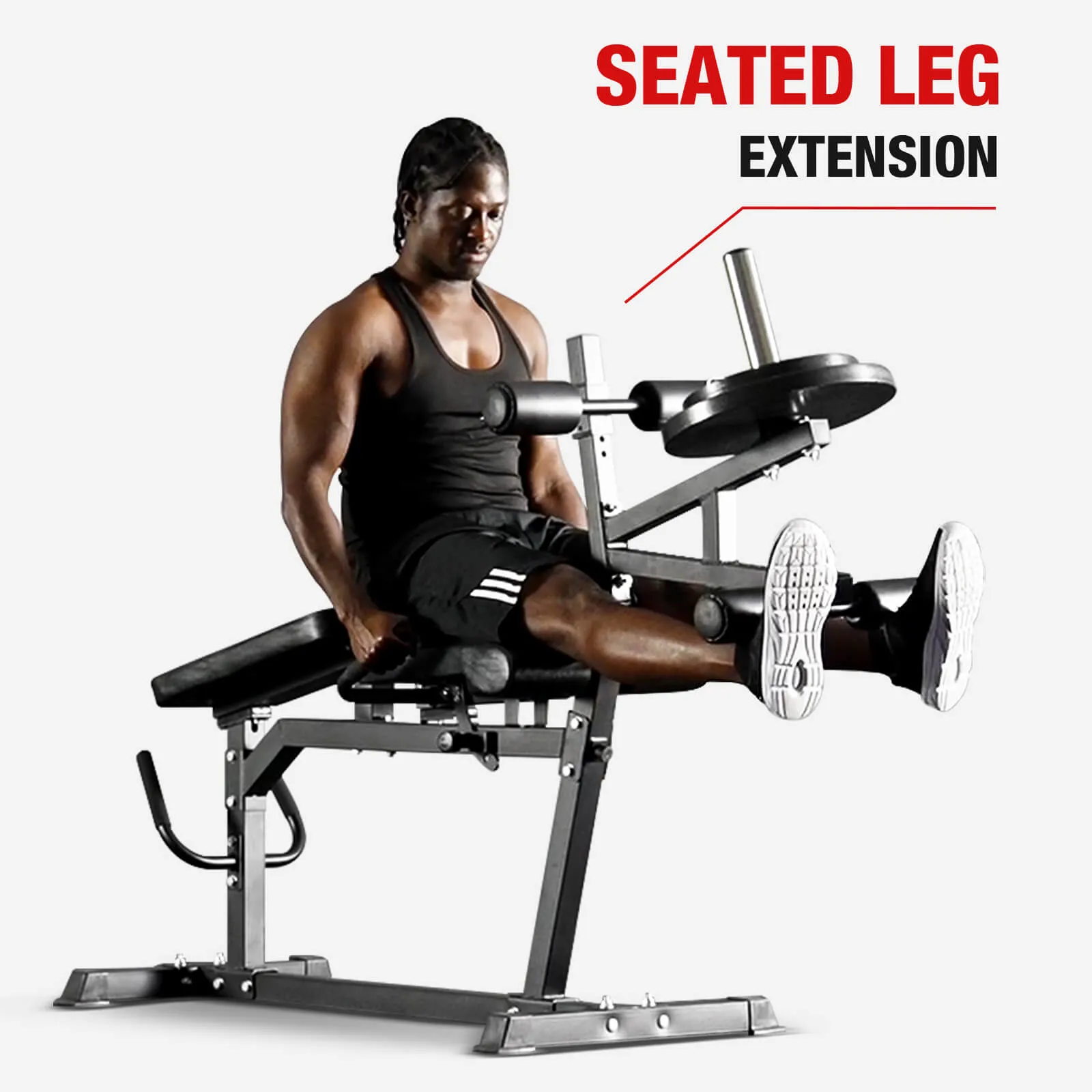 2-in-1 Leg Extension and Curl Machine LC00