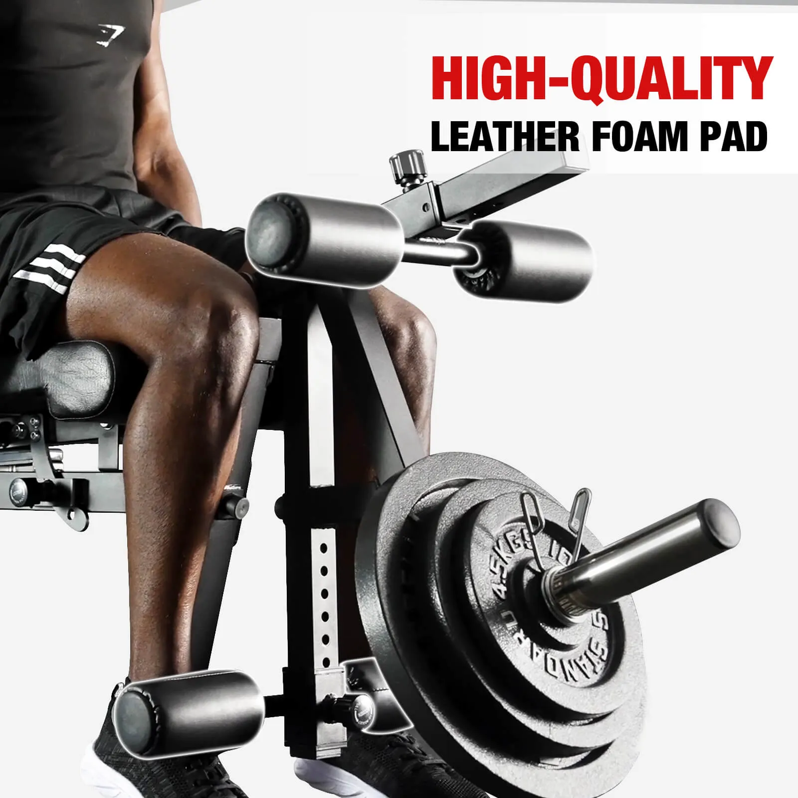 2-in-1 Leg Extension and Curl Machine LC00