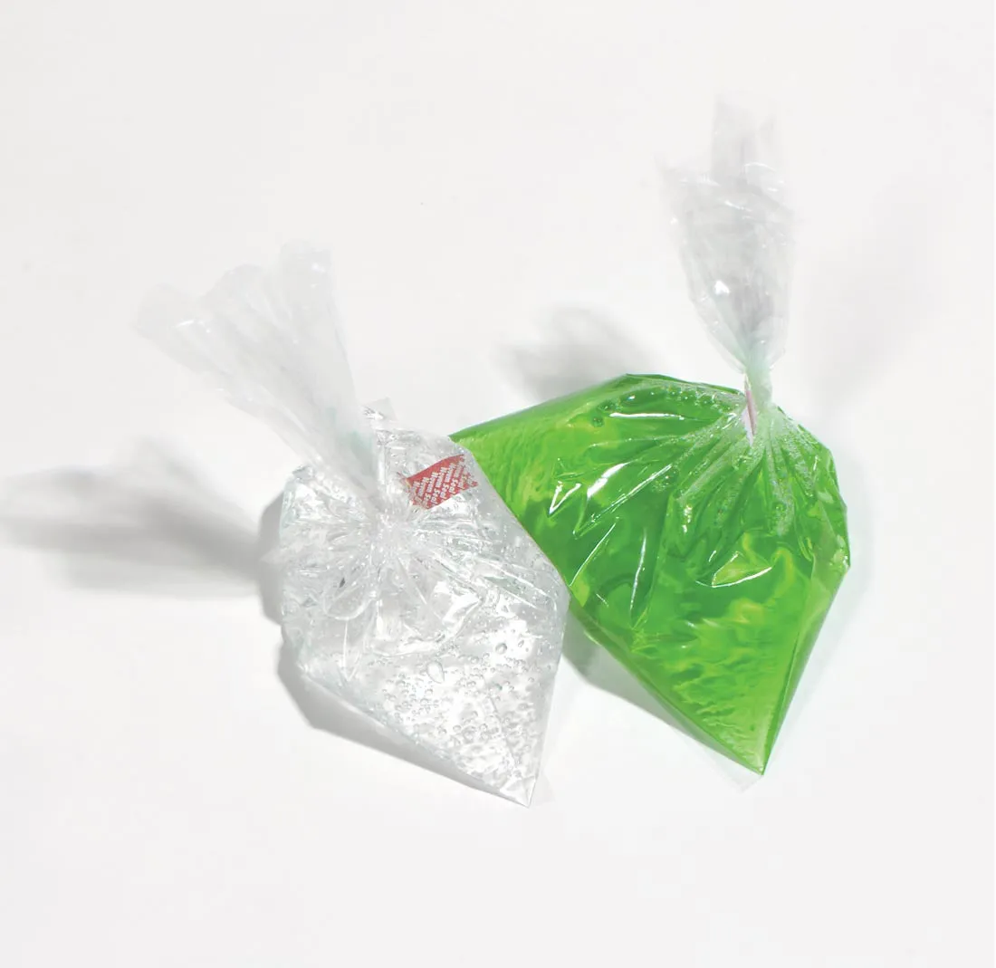 8" x 4" x 12" 1.25 mil LDPE Gusset Bag/Ice Bucket Liner, 1000/CS