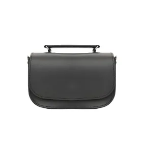 Aura Handmade Leather Bag - Graphite
