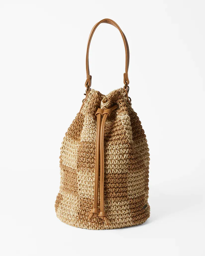 BILLABONG Travel More straw purse