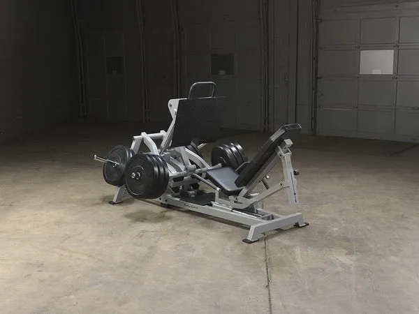 Body-Solid Leverage Horizontal Leg Press Pro Clubline LVLP for Strength Training