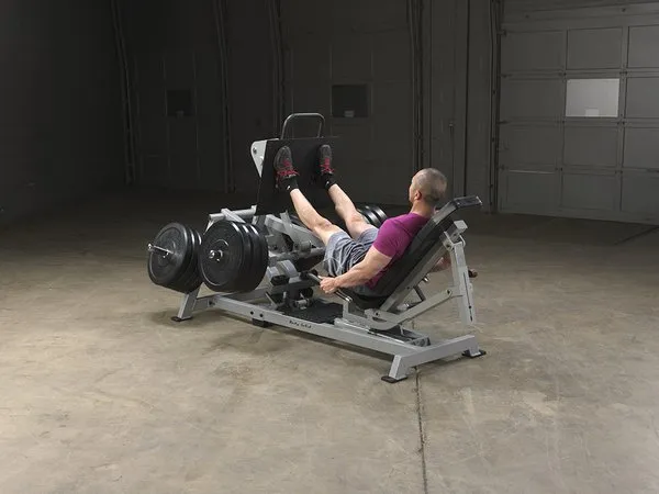 Body-Solid Leverage Horizontal Leg Press Pro Clubline LVLP for Strength Training