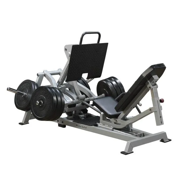Body-Solid Leverage Horizontal Leg Press Pro Clubline LVLP for Strength Training