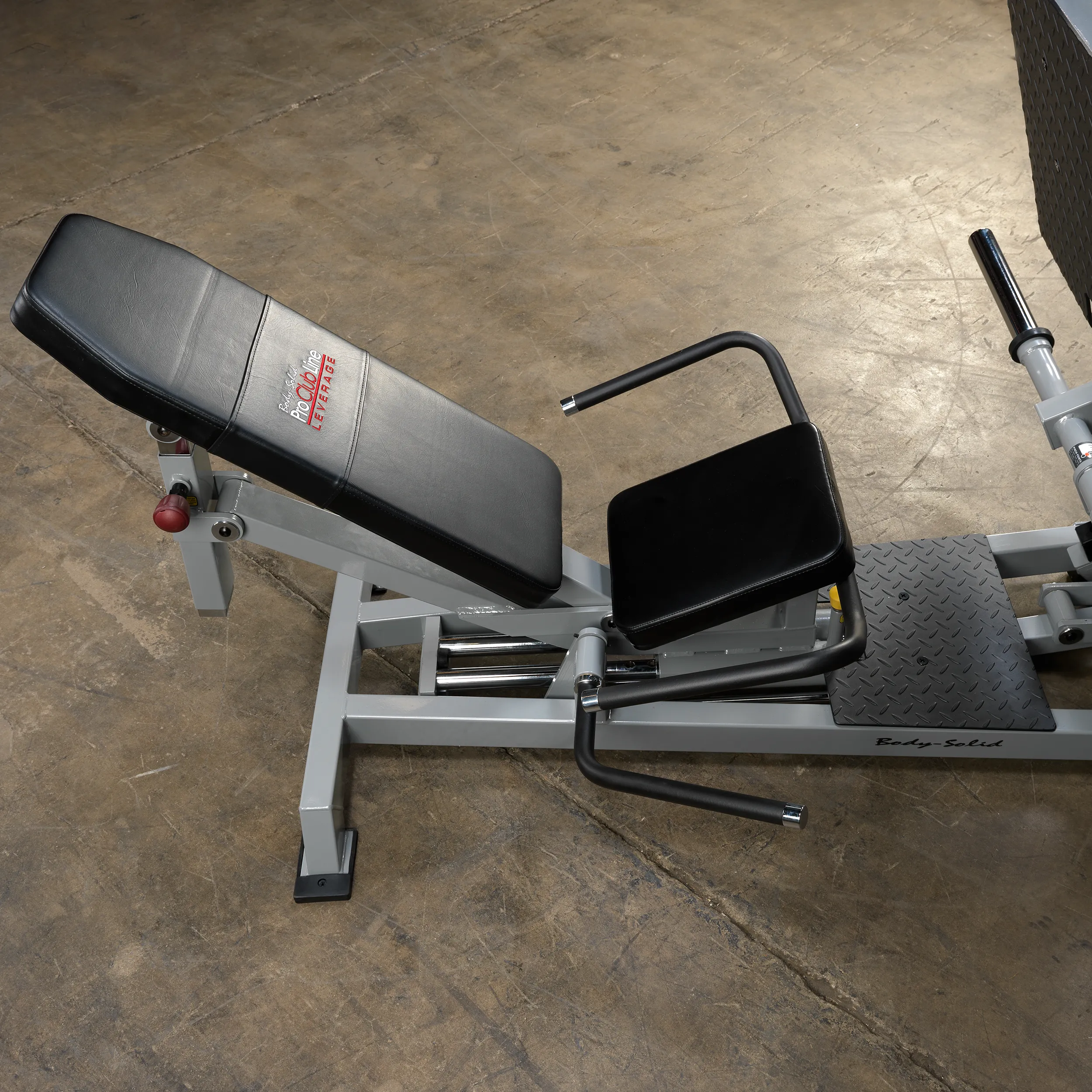 Body-Solid Pro Clubline Leverage Horizontal Leg Press LVLP