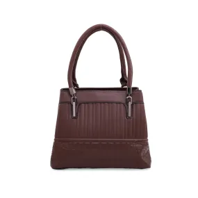 Brown Formal Hand Bag P35882