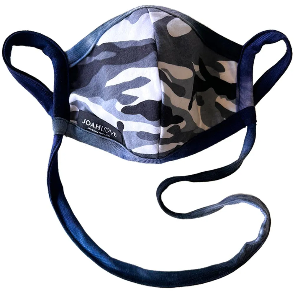 Camo w/ Pocket Infinity | Blue Tie Dye