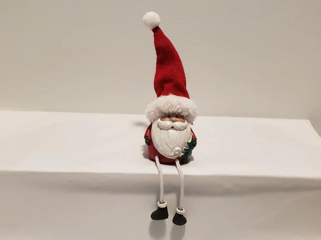 Cute Dangling Leg Moose, Snowman & Santa Christmas Decor