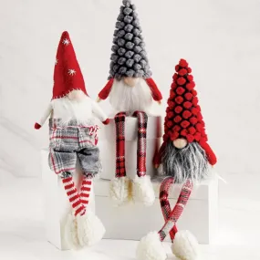 Dangle Leg Christmas Gnome
