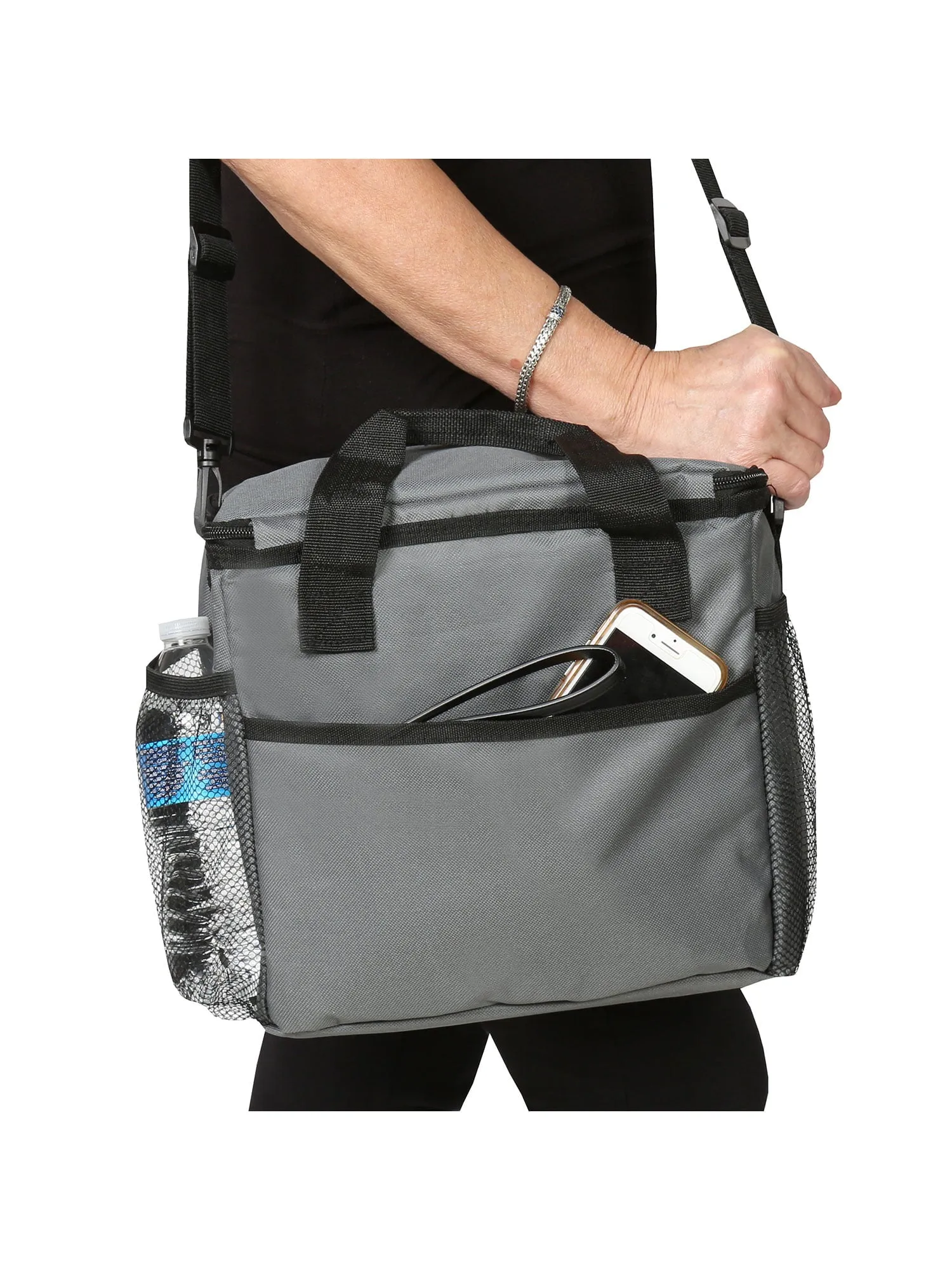 ETNA Products Insulated Dog Travel Bag - Dog Travel Accessories Tote, Collapsible Food Bowls