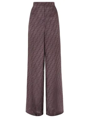 FENDI Chic Wide Leg Trousers