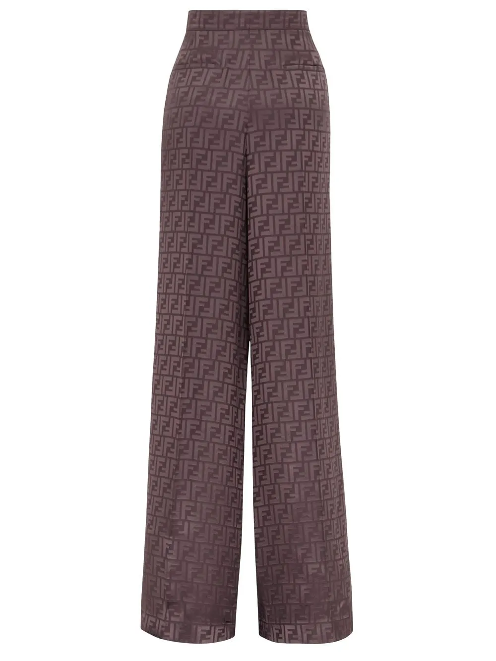 FENDI Chic Wide Leg Trousers