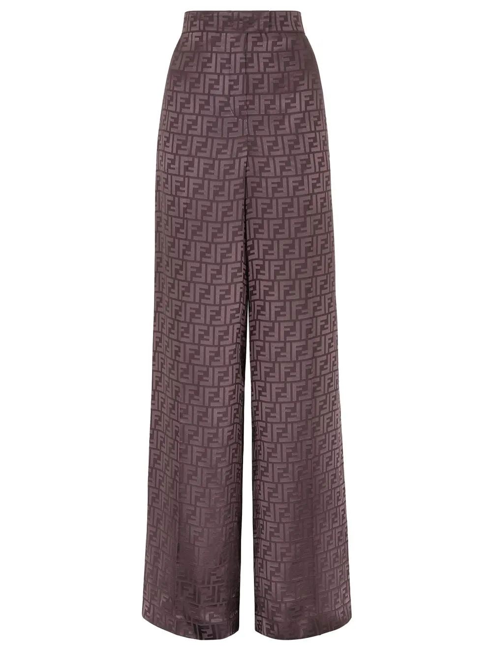FENDI Chic Wide Leg Trousers