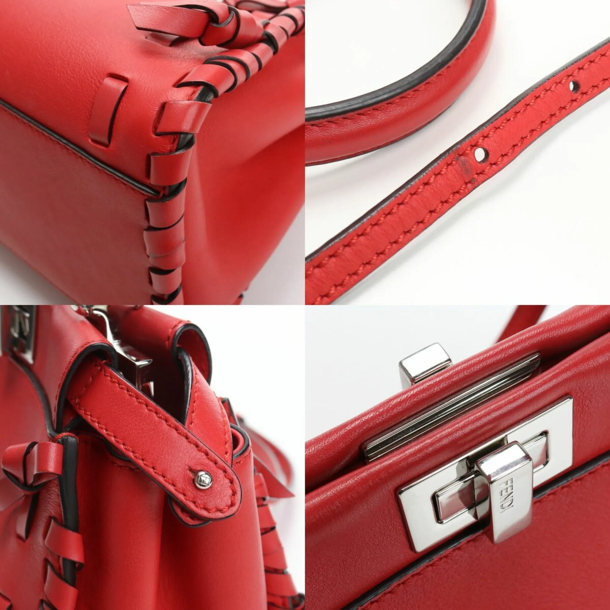FENDI Peekaboo 8BN244 A312 R0Y77 handbag leather ladies