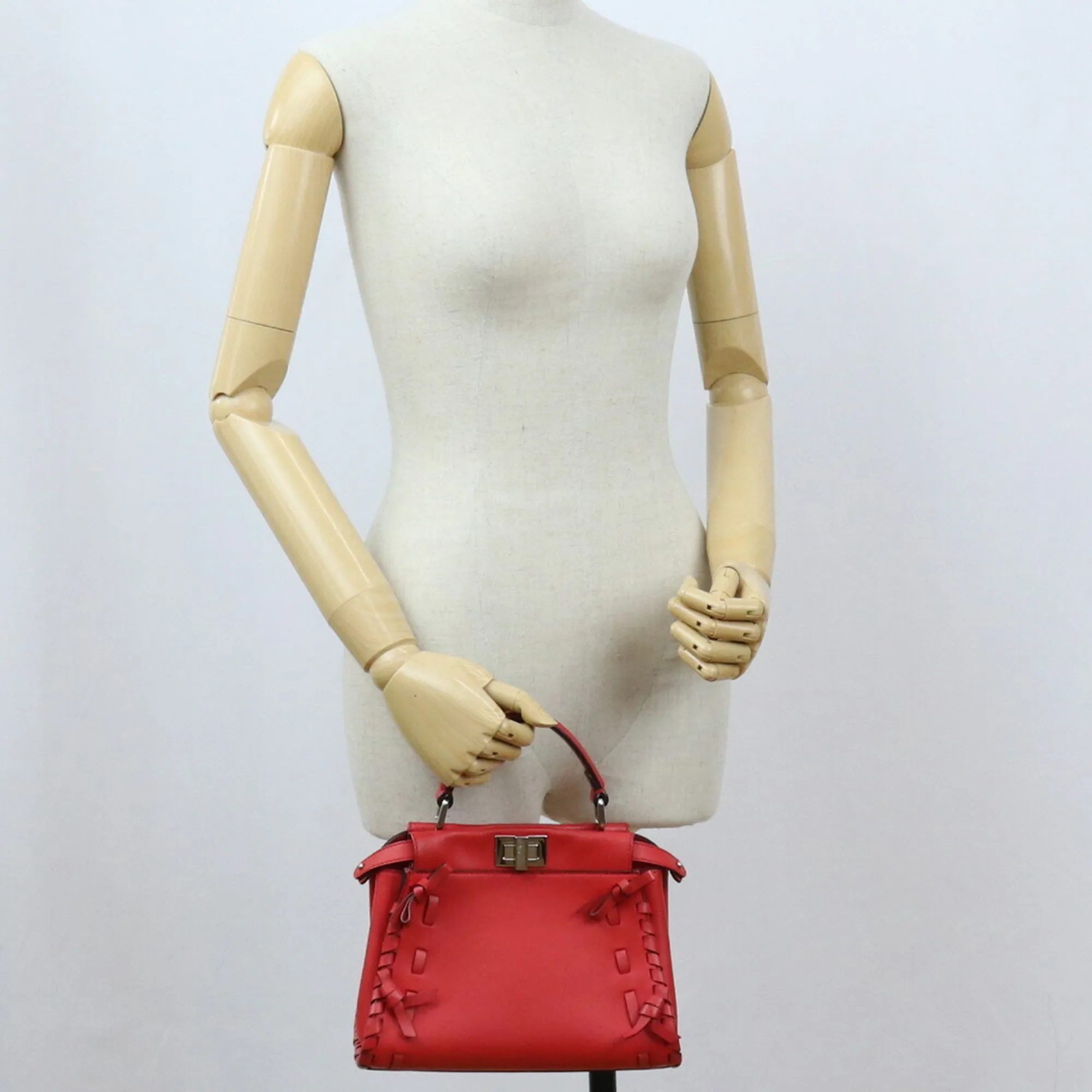 FENDI Peekaboo 8BN244 A312 R0Y77 handbag leather ladies