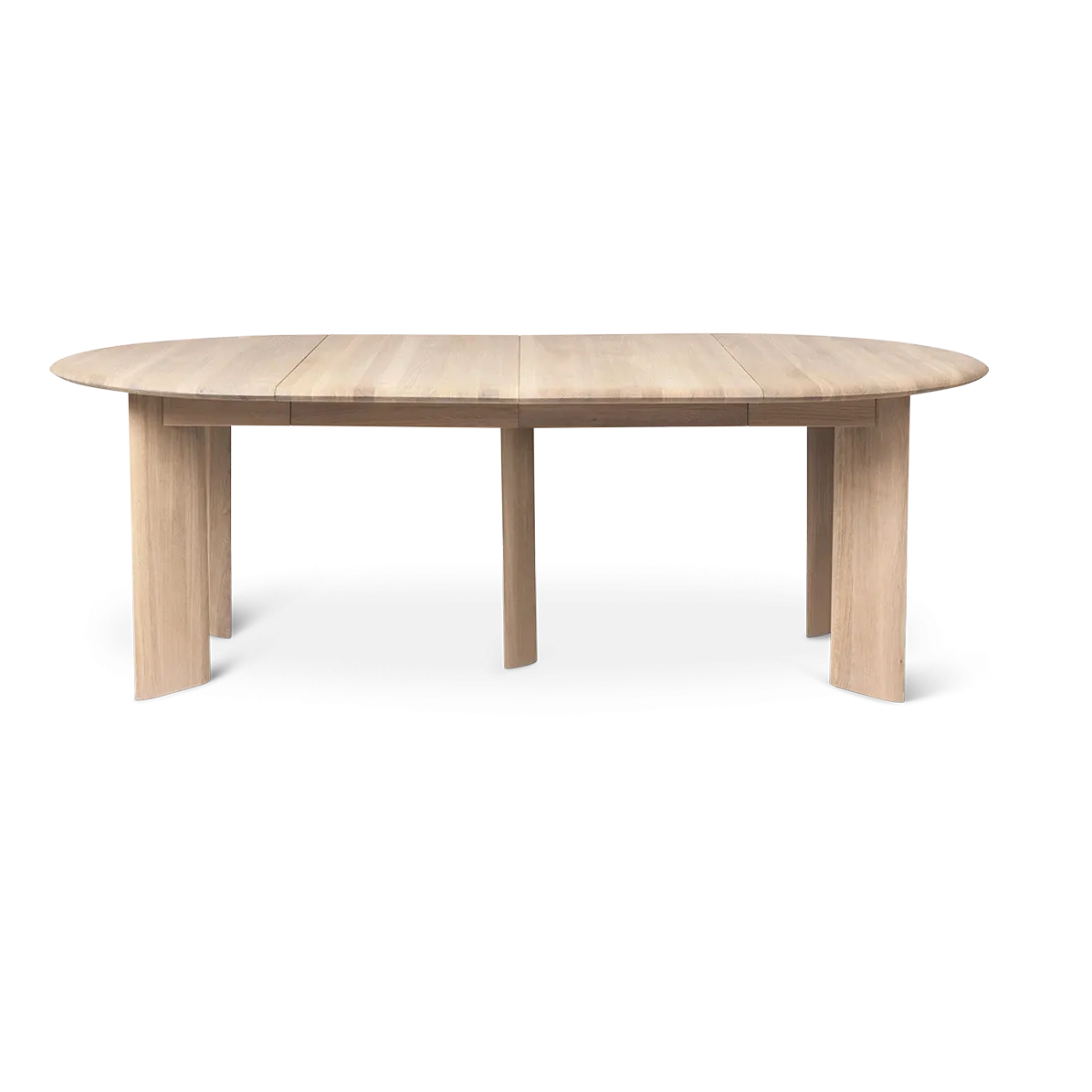 ferm Living Bevel Table 2x Extendable in White Oiled Oak