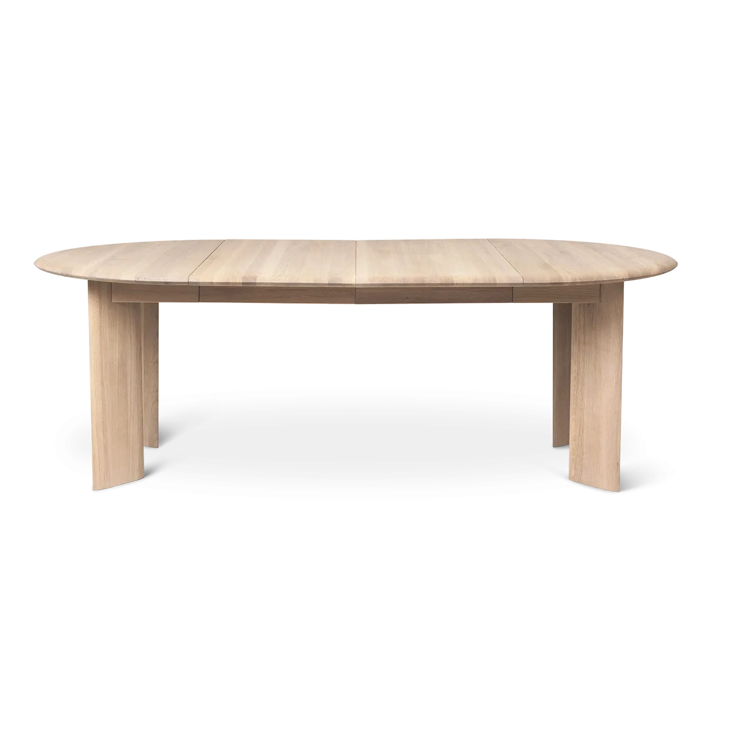 ferm Living Bevel Table 2x Extendable in White Oiled Oak