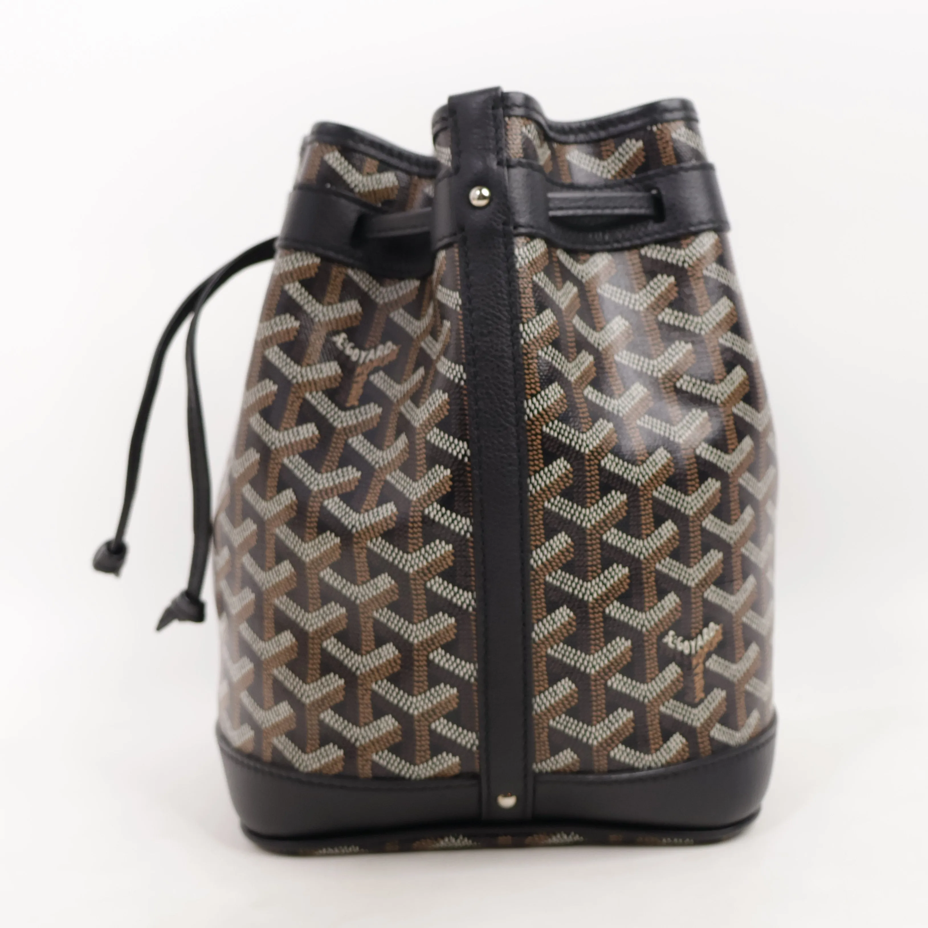 Goyard  Petit Flot  Bucket Bag Black