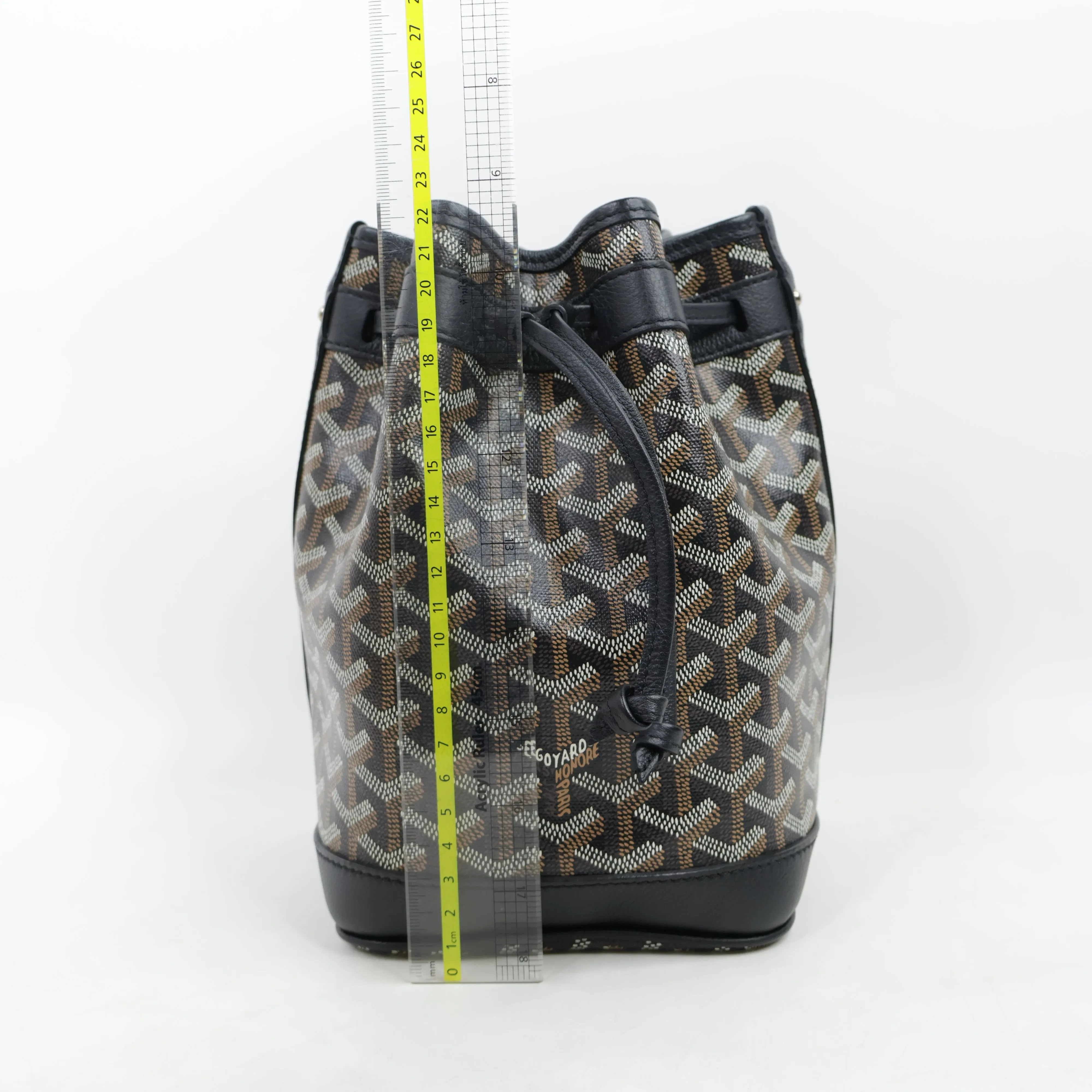 Goyard  Petit Flot  Bucket Bag Black