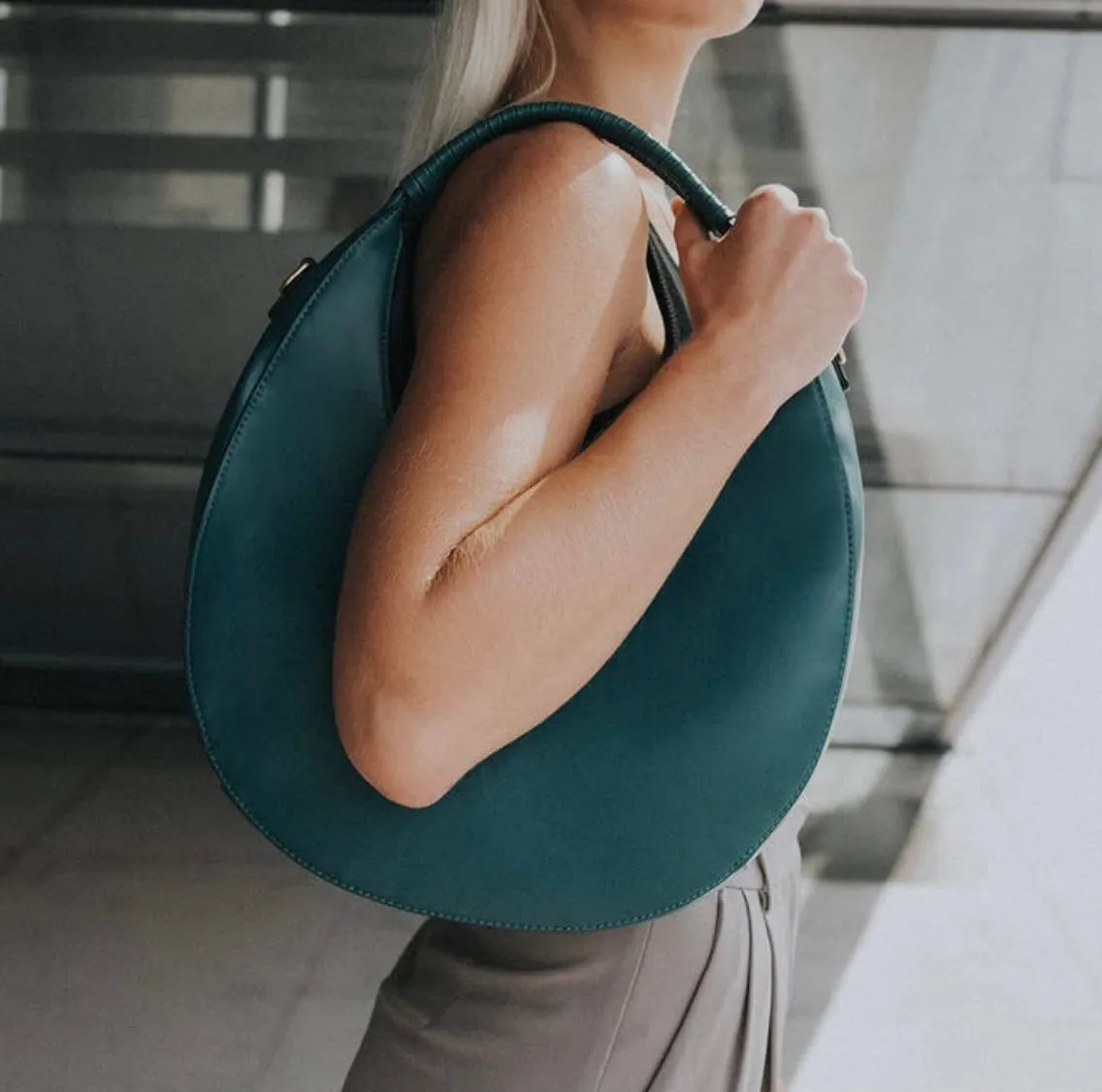 Green Shoulder Bag
