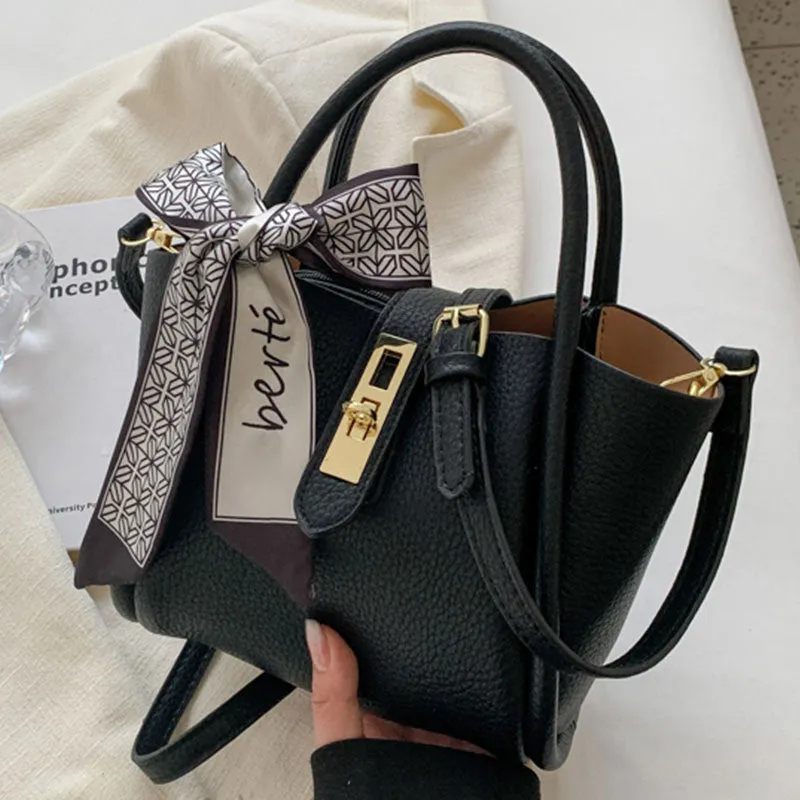 Hand Carry Bucket Bag Fashion Messenger Bag