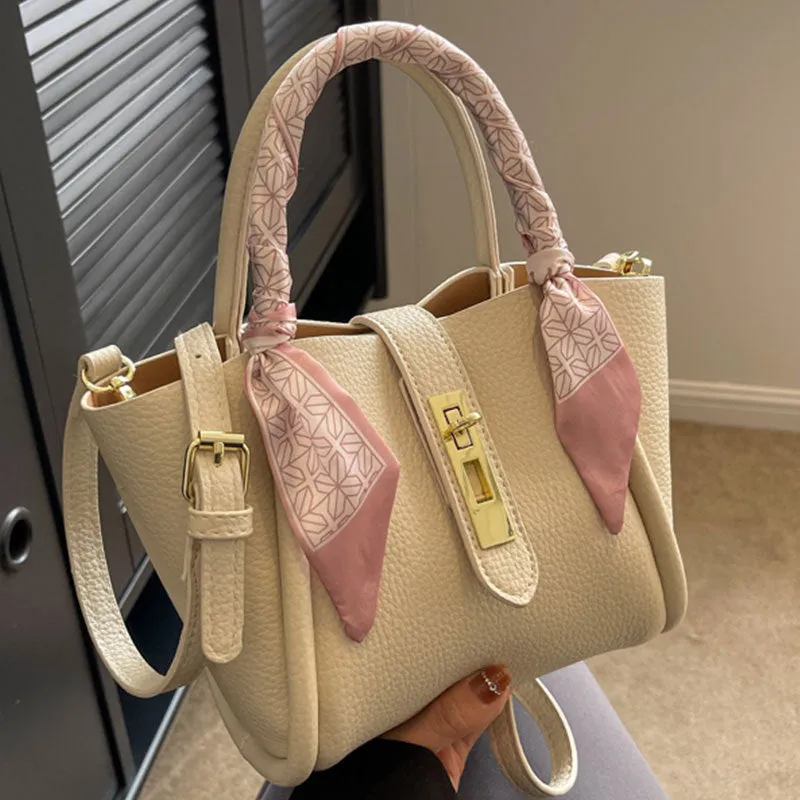 Hand Carry Bucket Bag Fashion Messenger Bag