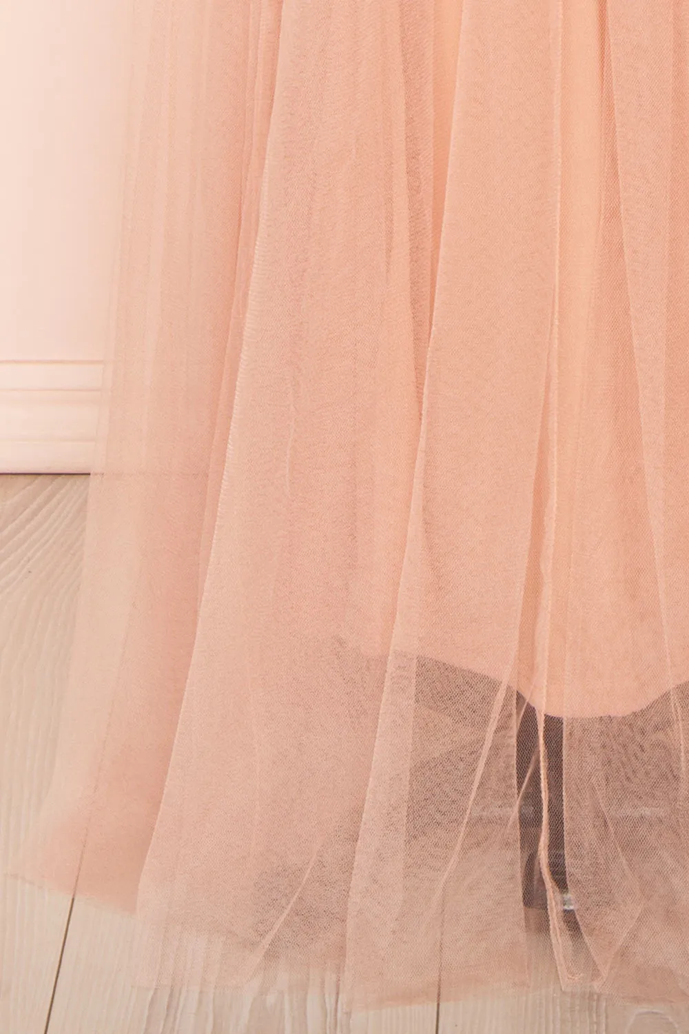 Kaia Pink | Dusty Pink Sequin Gown