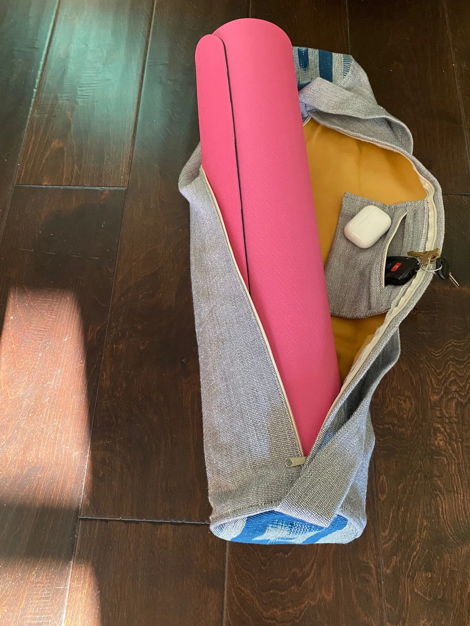 Kurated Yoga Mat Bag - Blue