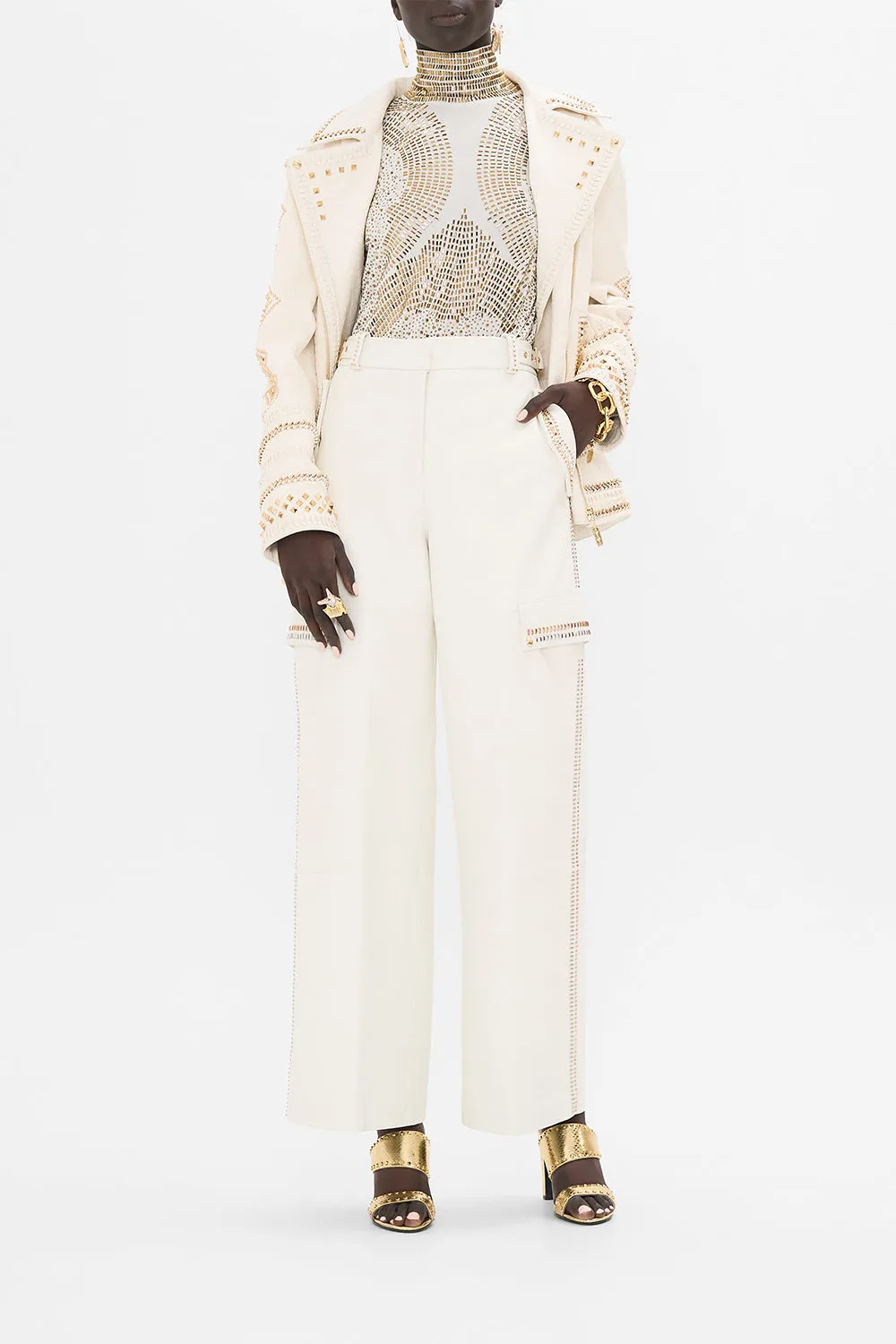 LEATHER UTILITY PANT VALLEY OF THE QUEENS