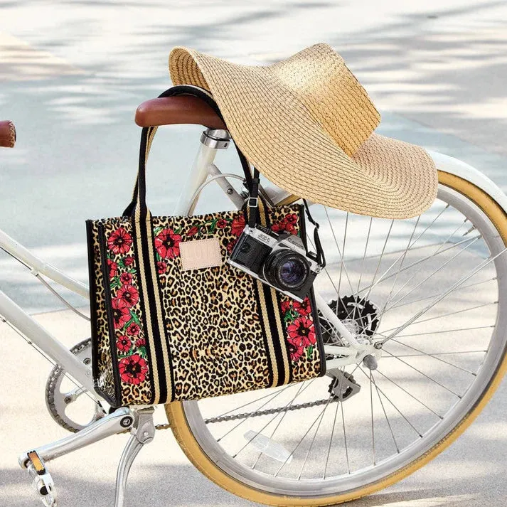 Leopard Dynasty Canvas Carry All - H10814