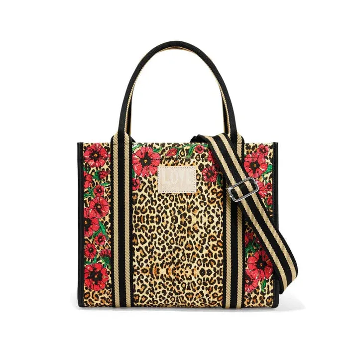 Leopard Dynasty Canvas Carry All - H10814