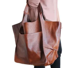 Luxury Leather Shoulder Handbag