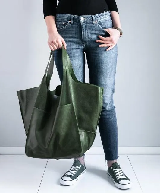 Luxury Leather Shoulder Handbag