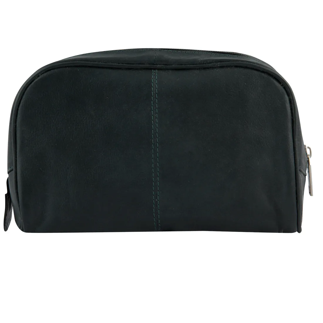 Malia Brown Leather Wash Bag for Men and Women