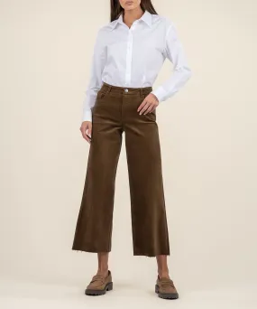 Meg Velvet High Rise Wide Leg