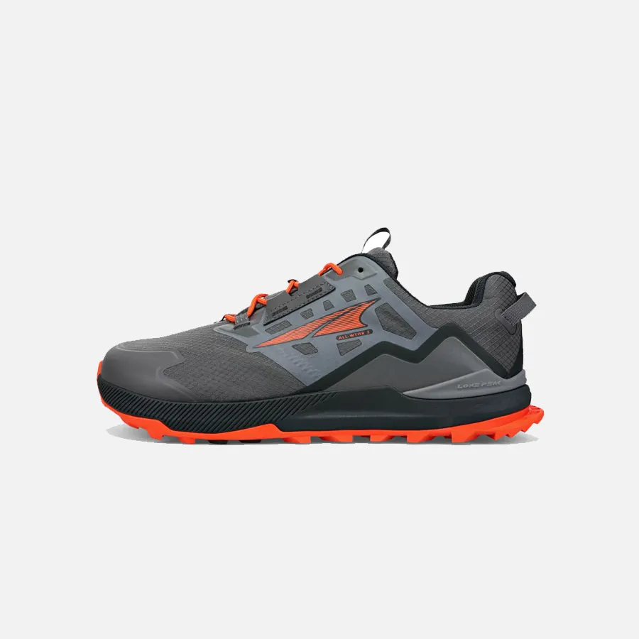 Men's Lone Peak All-Weather Low 2 (Gray/Orange)
