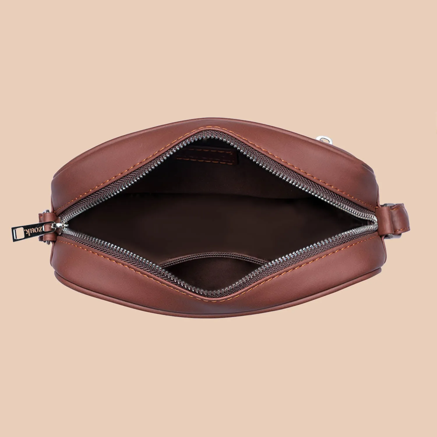 Mughal Garden Print Sling Bag