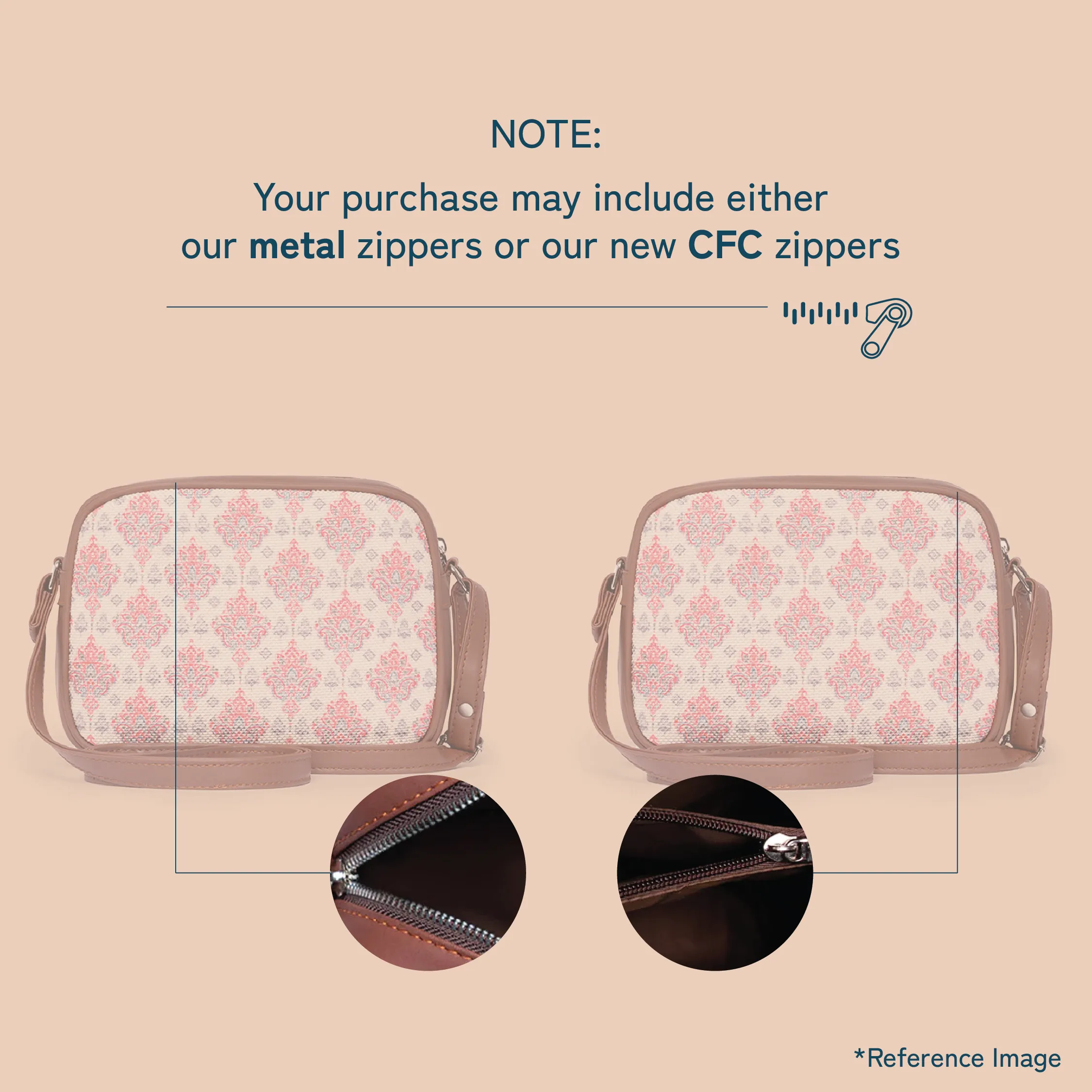 Mughal Garden Print Sling Bag