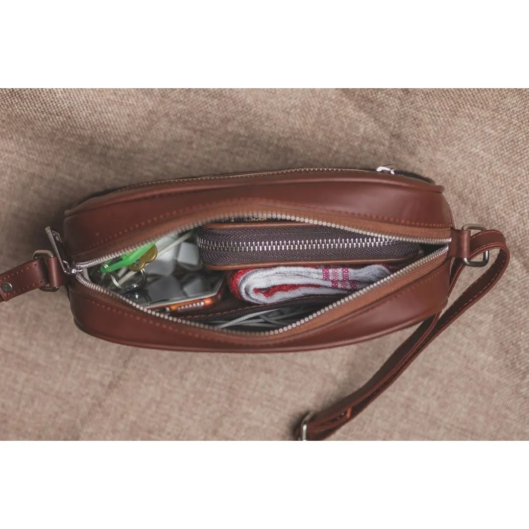 Mughal Garden Print Sling Bag