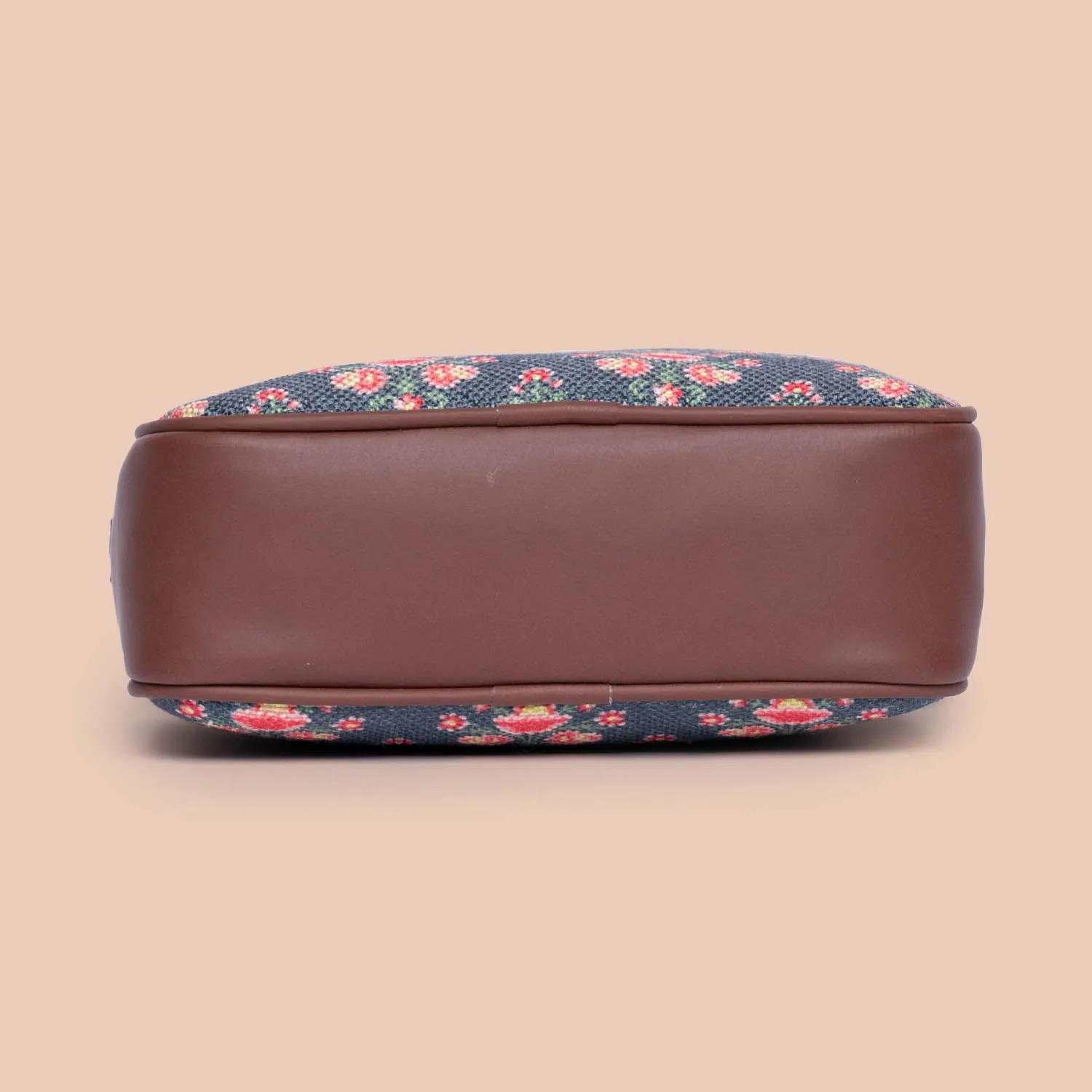 Mughal Garden Print Sling Bag