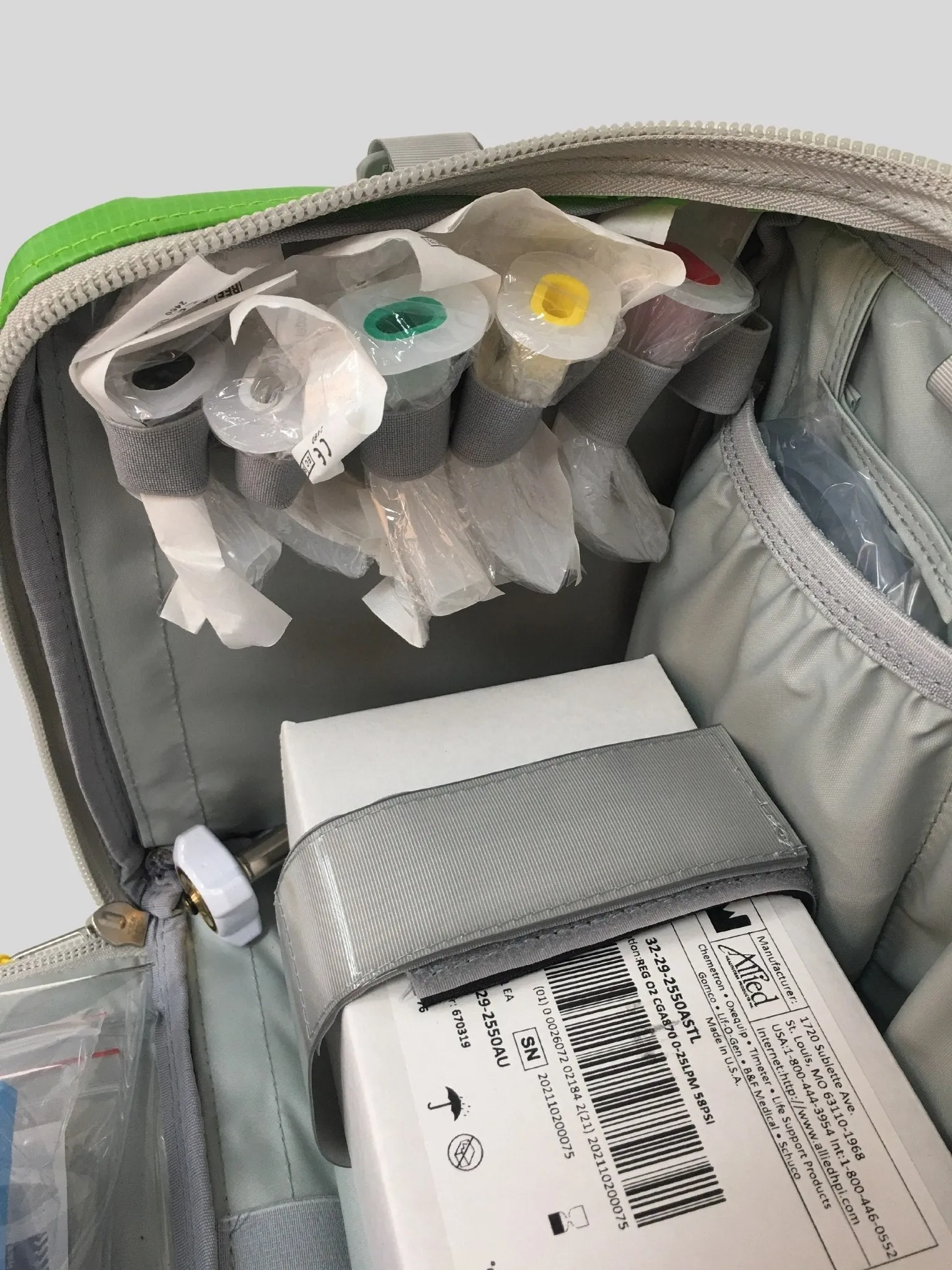 Neann OxyresQ   Soft Pack Oxy Bag Only - Green