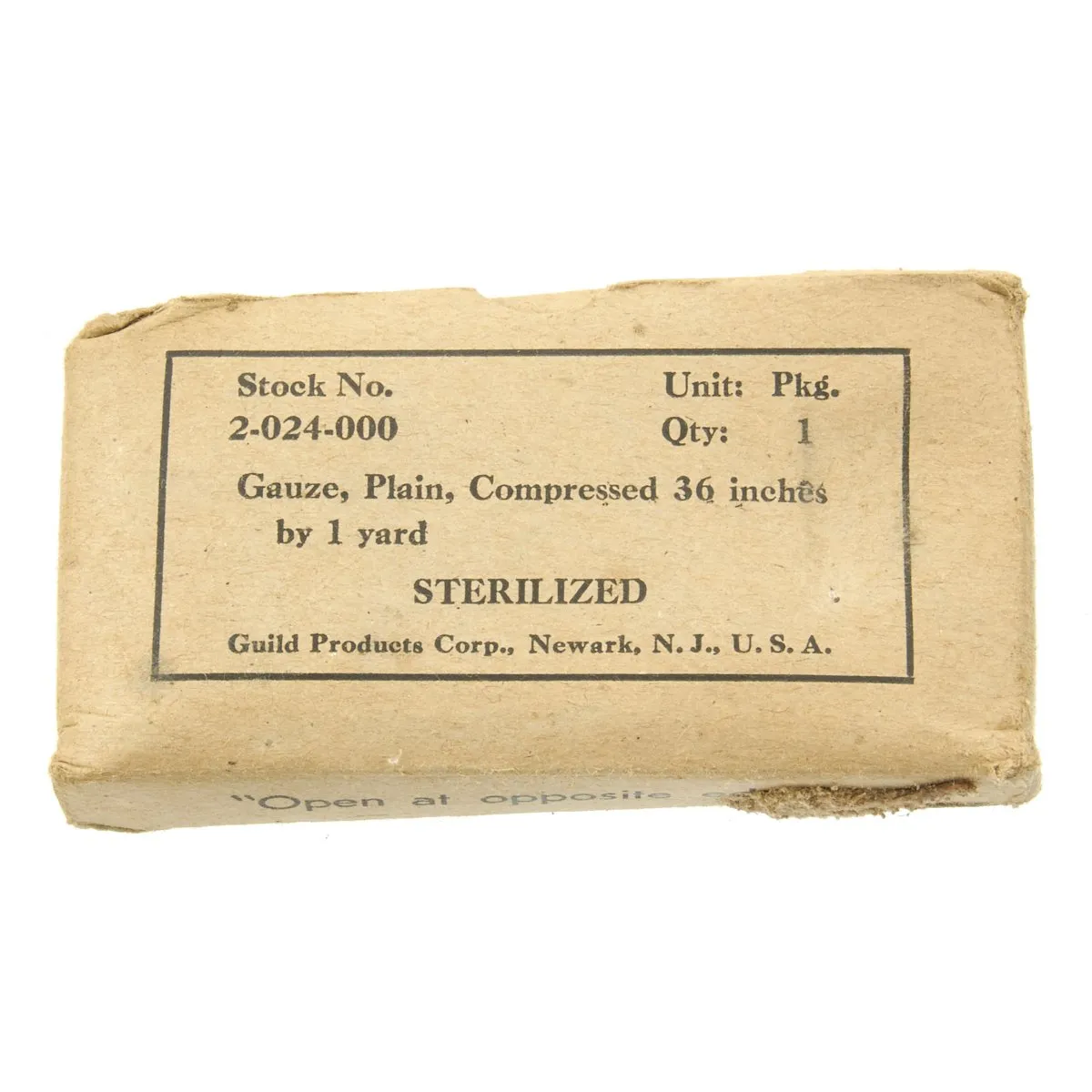 Original U.S. WWII M-2 Jungle First Medical Aid Kit