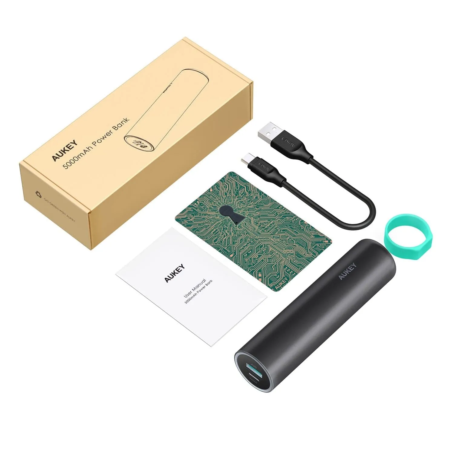 PB-Y5 5000mAh USB-C Power Bank With AiPOWER Technology