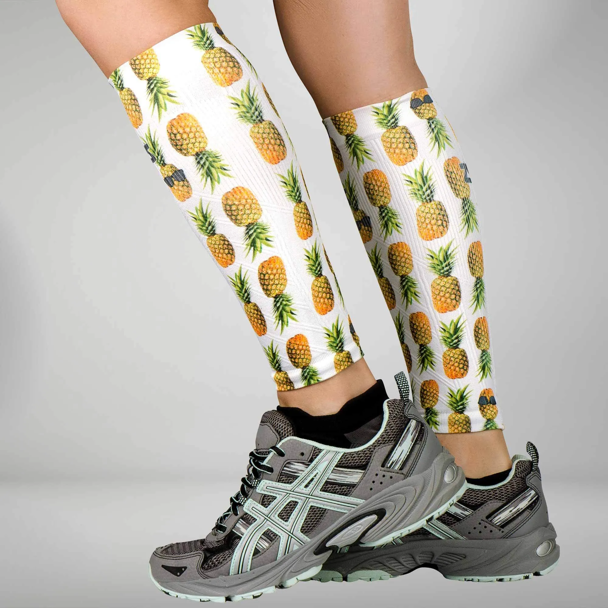 Pineapple Compression Leg Sleeves