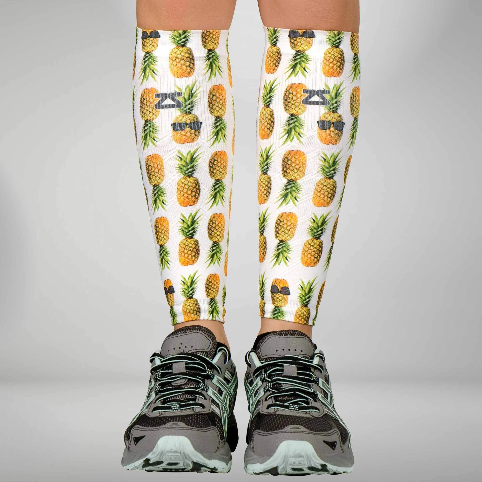 Pineapple Compression Leg Sleeves