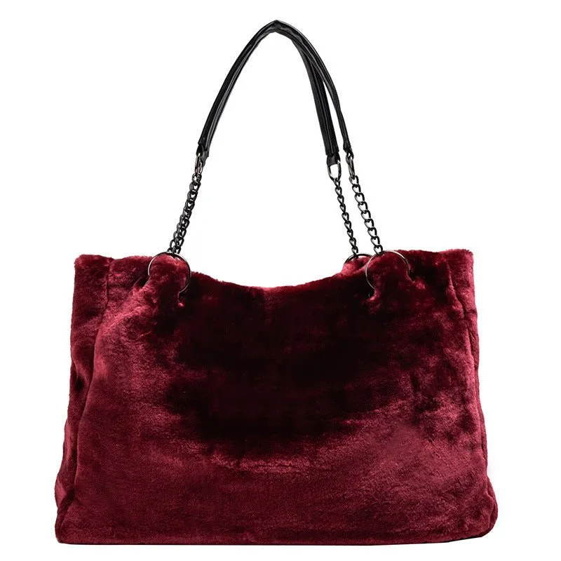 Plush Handbag