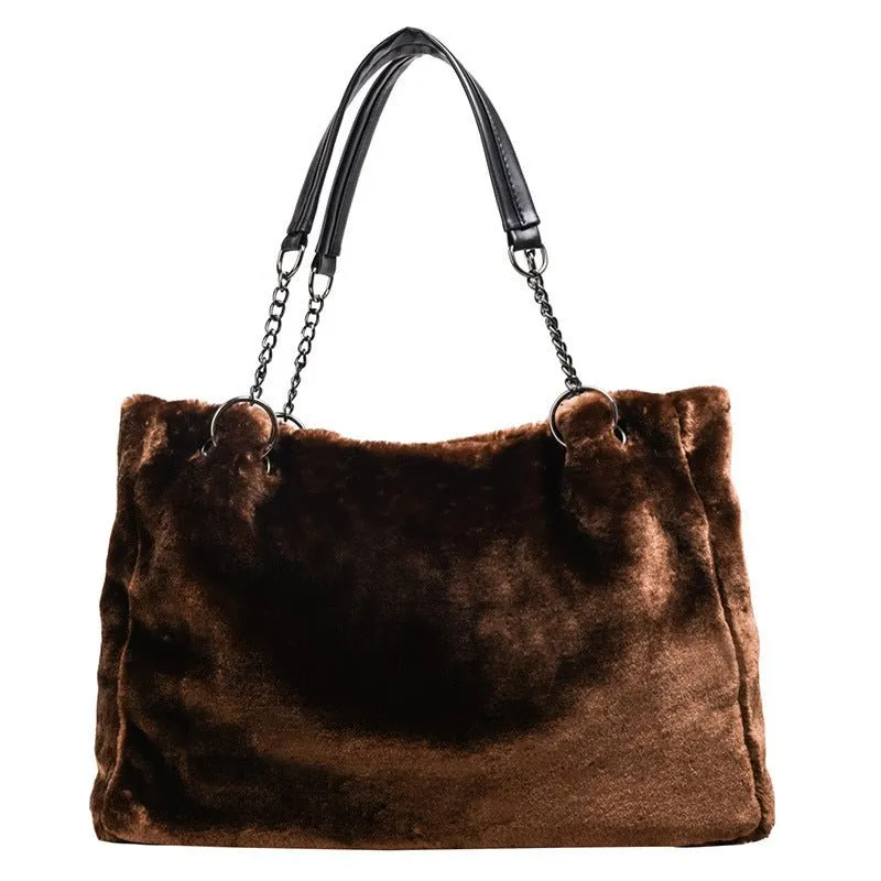 Plush Handbag