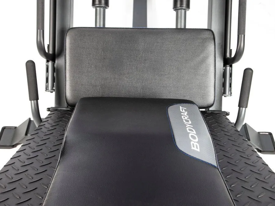 Pro Linear Bearing Angled Leg Press / Hack Squat F760 - Heavy-Duty Leg Day Machine by BodyCraft
