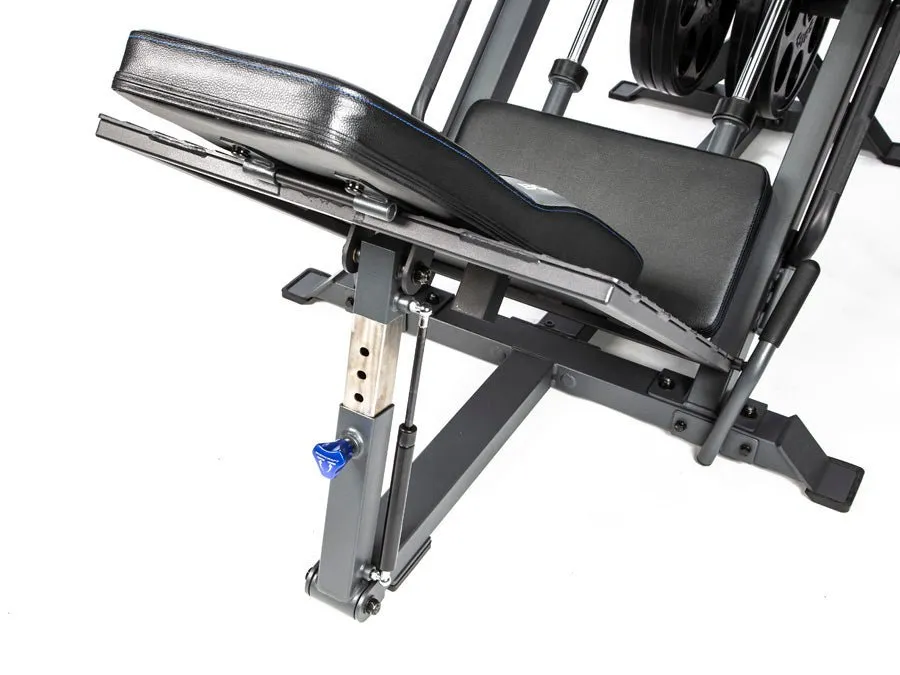 Pro Linear Bearing Angled Leg Press / Hack Squat F760 - Heavy-Duty Leg Day Machine by BodyCraft