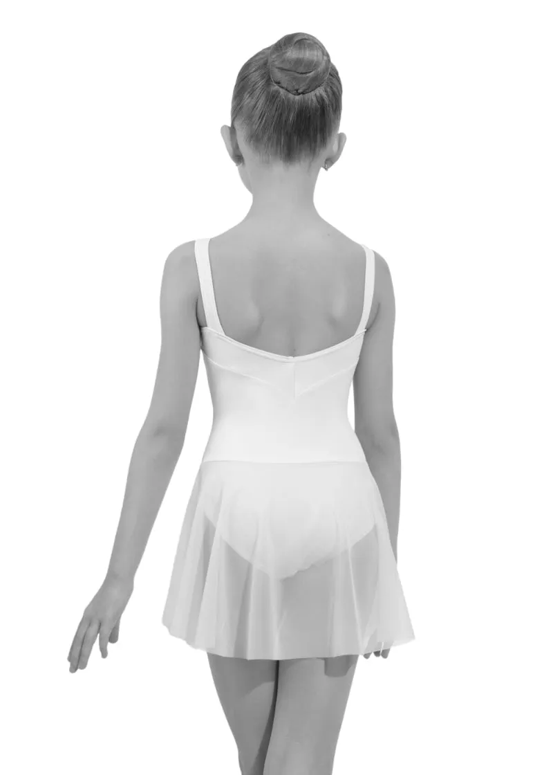 "Little Emrald" Youth Dance Dress (Light Navy)